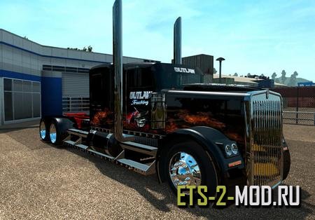 Mod Грузовик Kenworth Phantom для Euro Truck Simulator 2