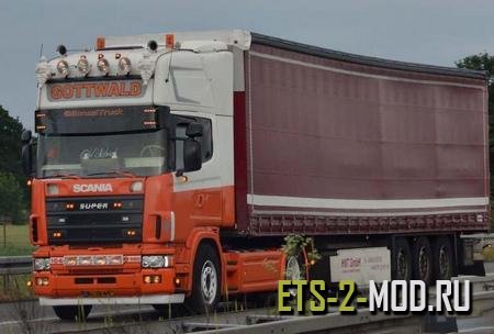 Mod Звук Scania T R&amp;S 4 series