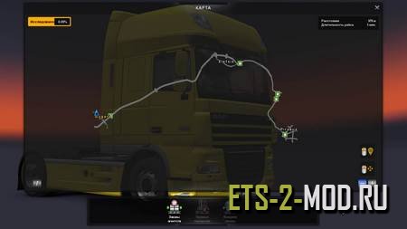 Mod Карта Greece 2: Piraeus Megara для Euro Truck Simulator 2