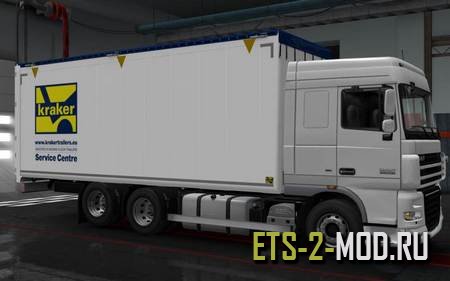 Mod Грузовик DAF XF 105 by vadik для Euro Truck Simulator 2 v1.33