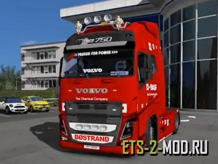 Mod Volvo FH16 Stock Sound для Euro Truck Simulator 2