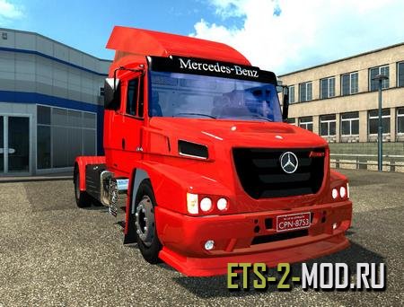 Mod Грузовик Mercedes Benz 1635 Atron для Euro Truck Simulator 2