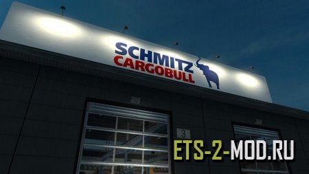 Mod Сборник больших гаражей для Euro Truck Simulator 2