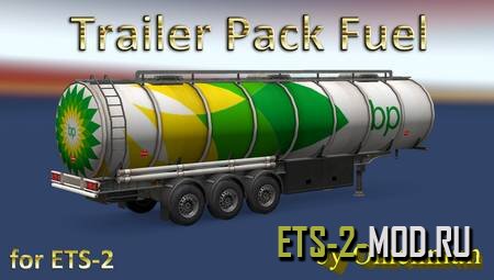 Mod Прицепы Pack Fuel для Euro Truck Simulator 2 v1.33