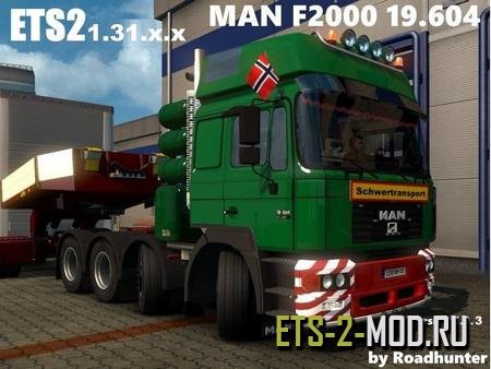 Грузовик MAN F2000 19.604 для Euro Truck Simulator 2