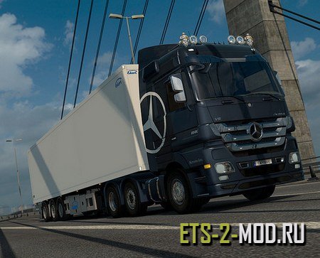 Mod Грузовик Mercedes Actros MP3 Reworks для ETS 2 v1.32