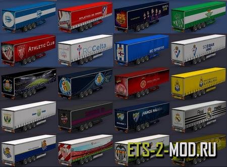 Mod Прицепы "Spanish league" для Euro Truck Simulator 2