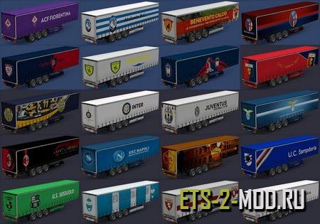 Mod Прицепы "Italian league" для Euro Truck Simulator 2