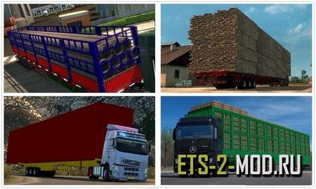 Mod Китайские прицепы для Euro Truck Simulator 2