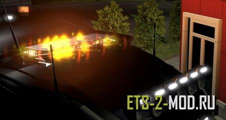 Mod Whelen Lightbar для Euro Truck Simulator 2