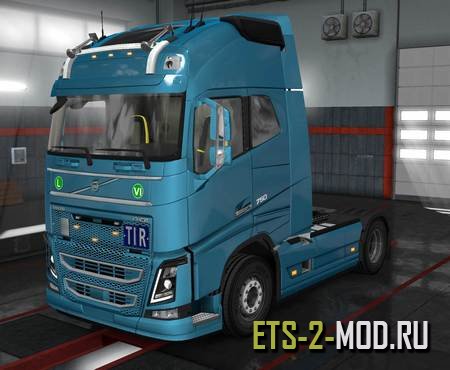 Mod Volvo FH - FH16 2012 Reworked для Euro Truck Simulator 2 v1.33