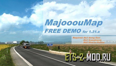 Mod Карта Чехии v1.9 для Euro Truck Simulator 2 v1.33