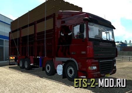 Mod Грузовик DAF XF Kırkayak для Euro Truck Simulator 2