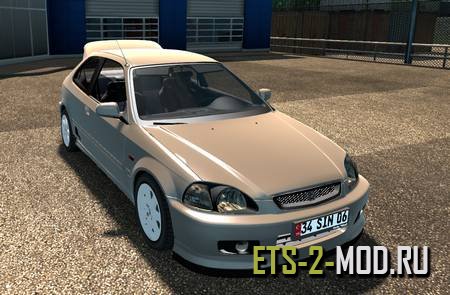 Mod Honda Civic EK9 для Euro Truck Simulator 2