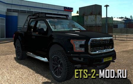 Mod Ford F150 Raptor 2017 для Euro Truck Simulator 2