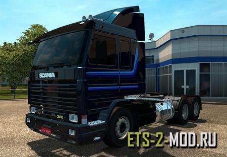 Mod Scania 113 360 Frontal для Euro Truck Simulator 2