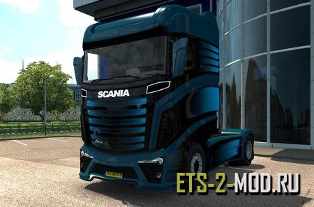 Mod Грузовик Scania Concept для Euro Truck Simulator 2