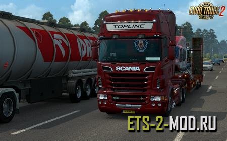 Mod Трафик Enhanced Driving Experience для ETS 2 v1.33