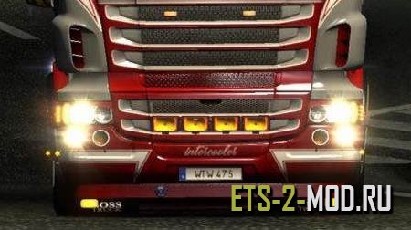 Mod Neon Lights от Alexandermc для Euro Truck Simulator 2