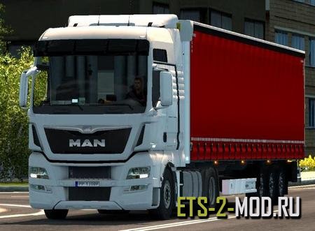 Mod Звук HQ MAN TGX Euro 6 Sound для Euro Truck Simulator 2