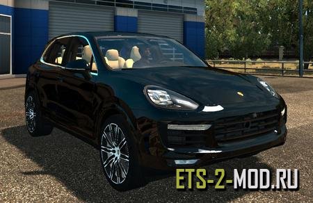 Mod Porsche Cayenne Turbo S для Euro Truck Simulator 2 v1.33