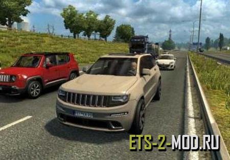 Mod Трафик из ATS для Euro Truck Simulator 2