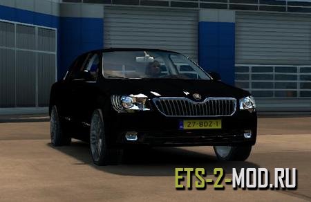 Mod Skoda Superb RS для Euro Truck Simulator 2