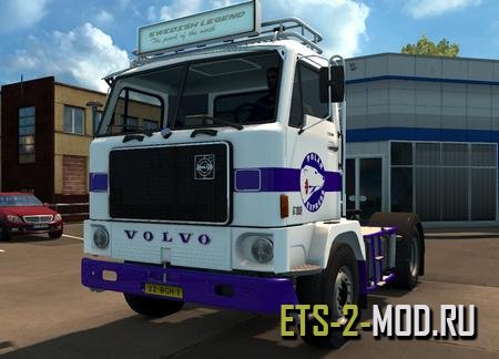 Mod Грузовик Volvo F88 для Euro Truck Simulator 2 v1.33