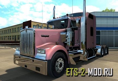 Mod Kenworth W900 Tuned для Euro Truck Simulator 2