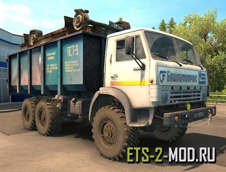 Mod Камаз 4310 для Euro Truck Simulator 2 v1.32