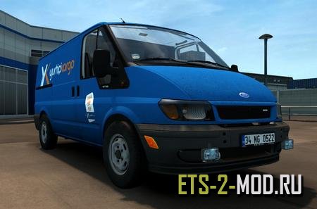 Mod Ford Transit MK6 для Euro Truck Simulator 2