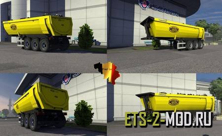 Mod Прицеп Meiller Kipper для Euro Truck Simulator 2