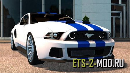 Mod Ford Mustang для Euro Truck Simulator 2 v1.32