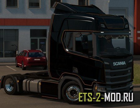 Mod Low deck chassis addon - Scania S - R Nextgen ETS 2