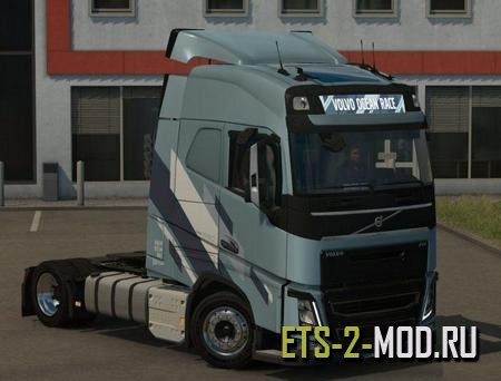 Mod Low deck chassis addon - Volvo FH для ETS 2