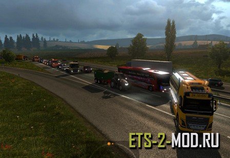 Mod Arayas Super Traffic для Euro Truck Simulator 2 v1.32