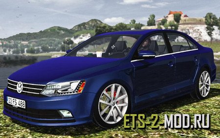 Mod Volkswagen Jetta 2018 для Euro Truck Simulator 2 v1.33