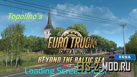 Mod Загрузочные экраны "Beyond the Baltic Sea" ETS 2