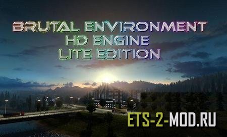 Mod Brutal Environmen Gold 2018 для Euro Truck Simulator 2