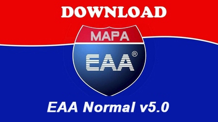 Карта Бразилии EAA Normal v5.0.8 для Euro Truck Simulator 2 v1.33