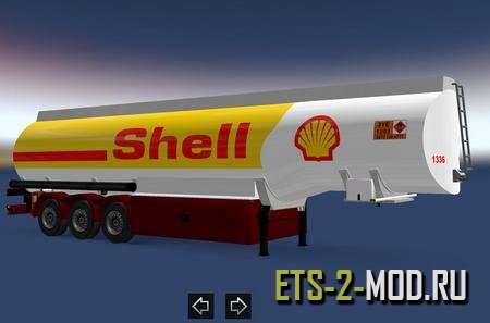 Mod Прицепы Fuel Cistern Pack для Euro Truck Simulator 2