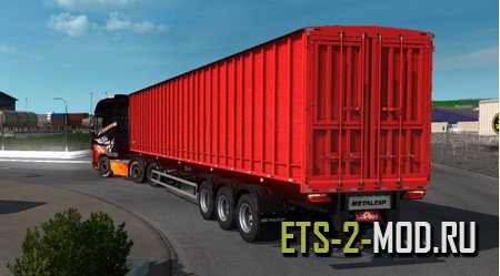 Mod Metalesp Moving Floor для Euro Truck Simulator 2