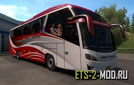 Mod Zeppelin G3 Bus для Euro Truck Simulator 2