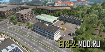 Mod База в Дрезден для Euro Truck Simulator 2