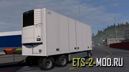 Mod Ekeri Tandem trailers addon для Euro Truck Simulator 2 v1.33