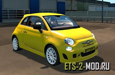 Mod Fiat 500 Abarth для Euro Truck Simulator 2 v1.33