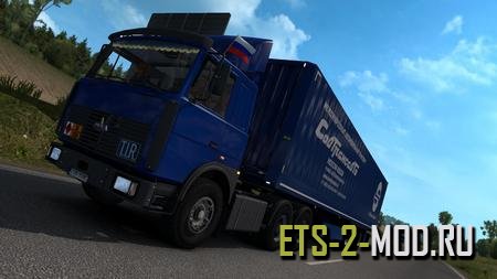 Mod Грузовик Маз 6422 для Euro Truck Simulator 2 v1.32