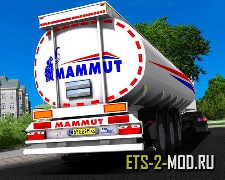 Mod Mammut 95 Tanker для Euro Truck Simulator 2