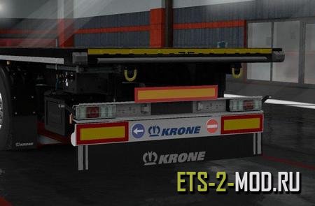 Mod Signs on your Trailer для Euro Truck Simulator 2 v1.33