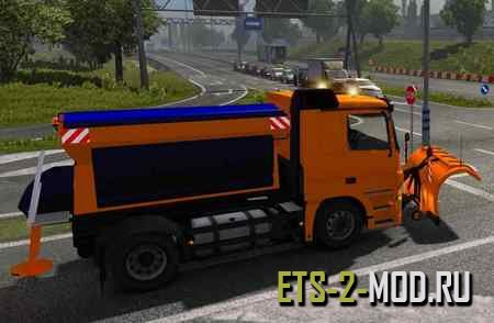 Mod AI Winterdienst для Euro Truck Simulator 2